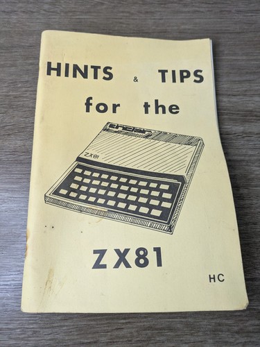 Hints tips for the zx81 - &,