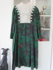 ZARA  Unlined  Linen Midi  Dress ~ Size XL