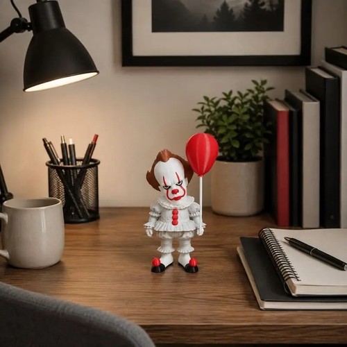 Pennywise clown figure 3d - it,