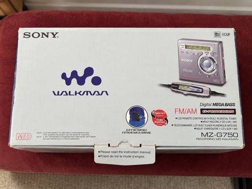 Sony g750 minidisc walkman - mz-g750,