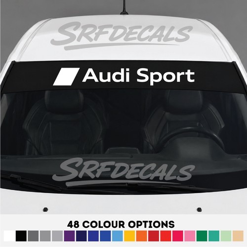 Audi sport universal sunstrip - audi,