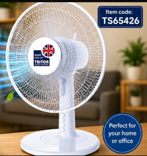 Desk fan inch - inch, 3