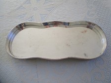 Vintage silver plate on copper