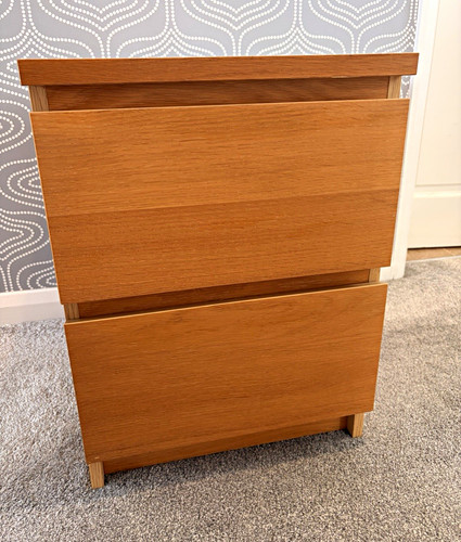 Pair light oak - oak, effect