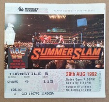 WWF Summerslam 1992 Ticket