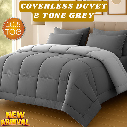 Coverless duvet quilt tog - coverless,