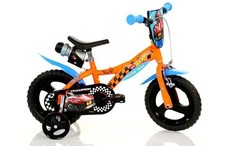 Kids 12" Hot Wheels Bike Childrens Stabilisers Toddler Orange Bicycle 3-5 Years