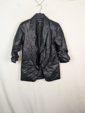 Ladies casual jacket coat faux