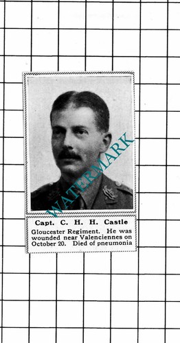 Captain h castle - captain, c
