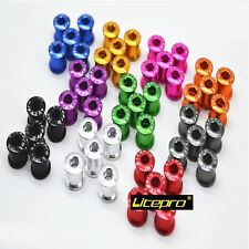 4/5PCS Litepro Bike Chainring Bolts Single/Double/Triple Speed Chain ring Screws