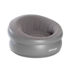 Vango Inflatable Donut Flocked Chair DLX Nocturne Grey
