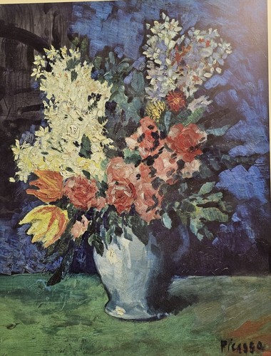 Picasso lithograph colour - lithograph,