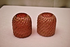 Vintage Glass Crackled