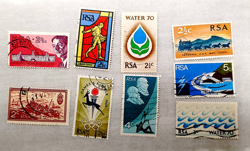 South africa stamps - south, 1969-1972