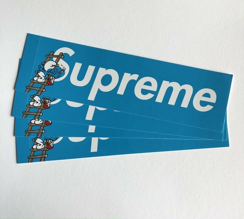 Supreme smurfs box logo - box,