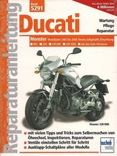 Repair Manual for Ducati Monster 695 S2R S2R 800 S2R 1000 S2R1000 Dark, New