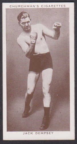 Churchman boxing personalities - boxing,
