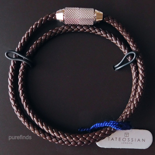 Tateossian london hexade brown - london,