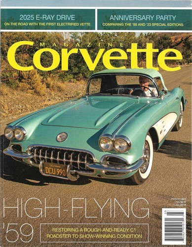 Corvette magazine 2025 mar - corvette,