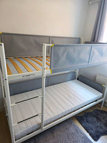 Ikea white bunk bed - ikea,