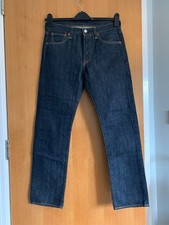 Levis 501 Mens Dark Blue Straight Fit Jeans, W31 L30, Brand new w/o labels