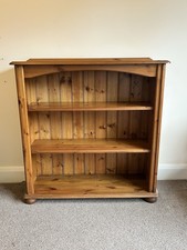 Pine Wooden Bookcase Natural