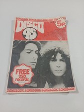 VINTAGE DISCO 45 POP SONGBOOK MAGAZINE NO 6 RETRO May 1971 MUISC  LYRICS FC21#34