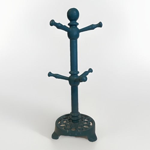 Vintage blue enamelled cast - vintage,