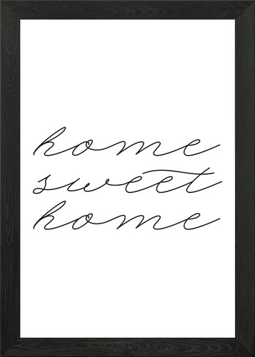 Home sweet framed wall - home,