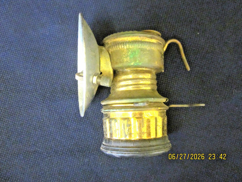 Antique miners lamp guy - antique,