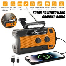 4000mAh Wind Up Solar Radio