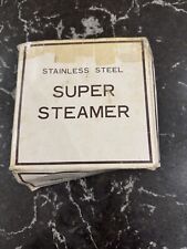 vintage stainless steel vegetable steamer - made in Japan 