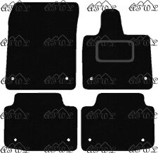 FOR JAGUAR I PACE 2018 & ONWARDS TAILORED BLACK CARPET CAR FLOOR MATS. (8 CLIPS)