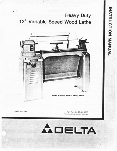 Delta rockwell model - delta,