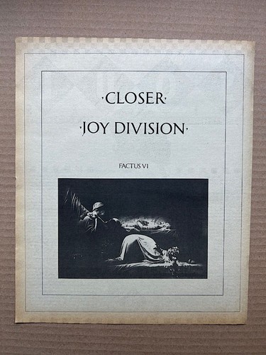 Joy division closer poster - division,