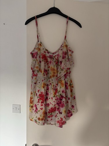 Lipsy summer floral playsuit - summer,