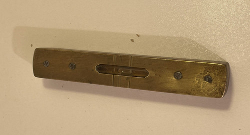Vintage brass cabinet - brass,