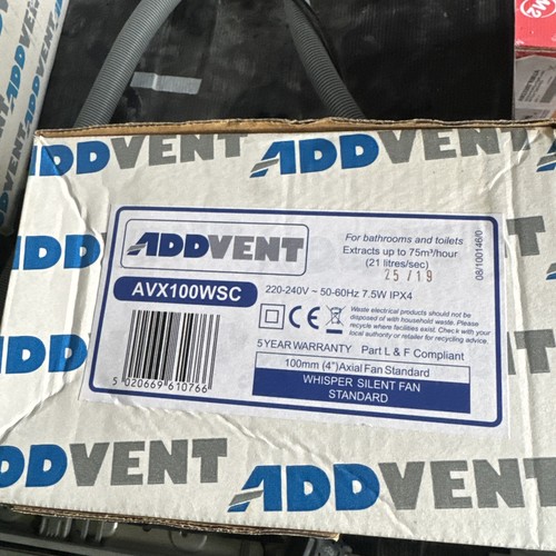 Addvent extractor fan - addvent,