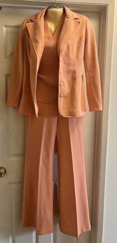 Vtg collegian knit orange - collegian, 4
