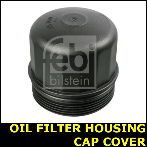 Oil filter housing cap - housing, cover