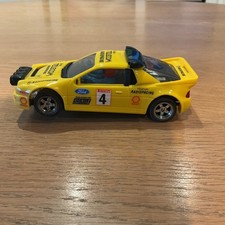 Scalextric C429 RS 200 Radiopaging British Telecom Yellow no4 4 wheel drive