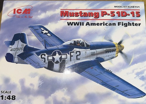 Icm mustang 51d 15 wwii - p-51d-15,