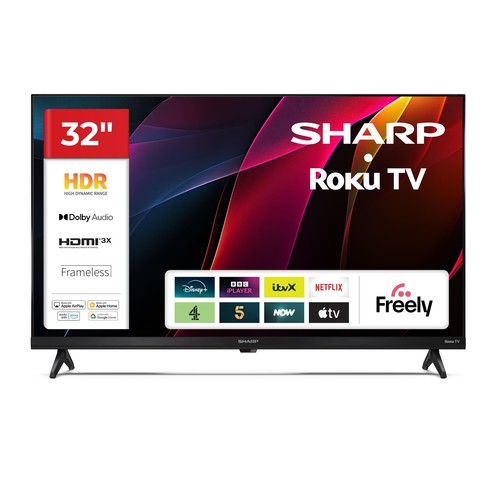 Sharp roku smart tv - smart, hd