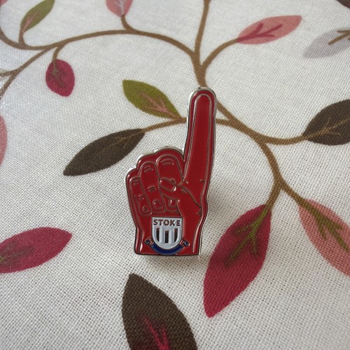 Stoke city pin badge - fc,