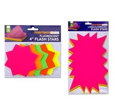 Fluorescent Flash Stars Large