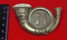 Highland Light Infantry 71st Regiment of Foot Glengarry Cap Badge British Army