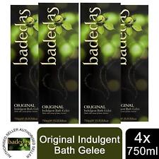 Badedas Original Indulgent Bath Gelee with Chestnut Extract 750ml, 4 Pack