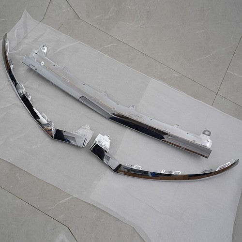 Front bumper splitter lip trim - bumper,