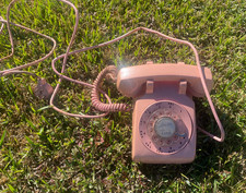 Vintage Pink Rotary Dial
