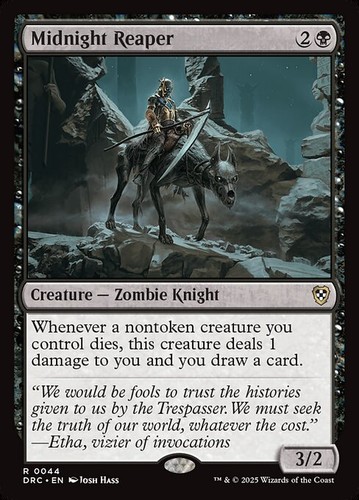 Mtg midnight reaper drc - ~,